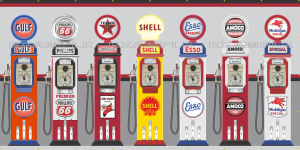 Gas Pump Banners