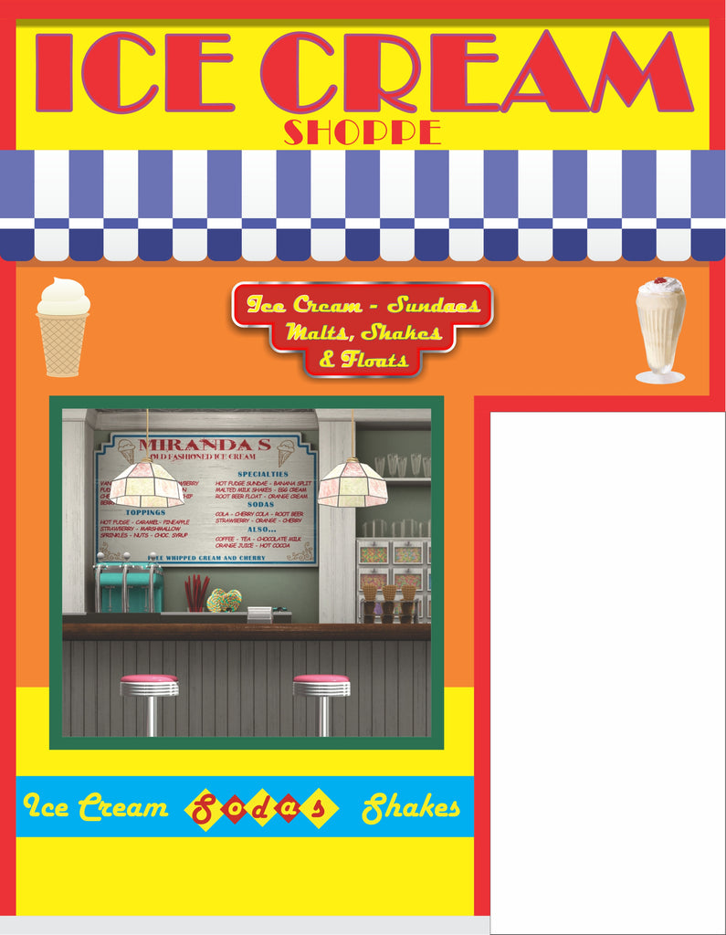 CUSTOM GROUP LOT CITY SCENE BANNERS SIX AS PER IMAGES AND DESCRIPTIONS