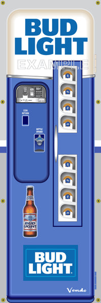 BUDWEISER BUD LIGHT BEER OLD VINTAGE VENDO VENDING MACHINE