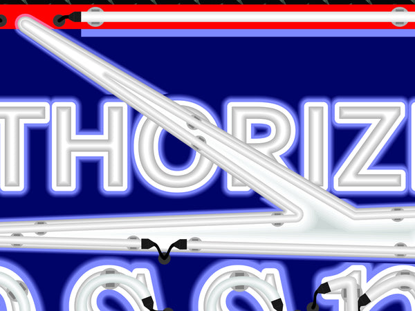 CESSNA AIRCRAFT AIRPLANE AVIATION DEALER MARQUEE Neon Effect Sign Printed Banner 4' x 3'