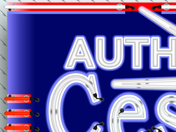 CESSNA AIRCRAFT AIRPLANE AVIATION DEALER MARQUEE Neon Effect Sign Printed Banner 4' x 3'