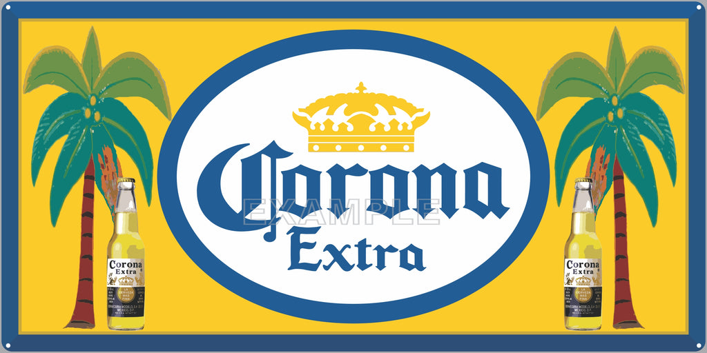 CORONA BEER BAR PUB TAVERN OLD SIGN REMAKE ALUMINUM CLAD SIGN VARIOUS SIZES