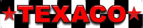 GAS STATION TEXACO LETTER STYLE BANNER LETTERING SIGN SHOP ART MURAL VARIOUS SIZES