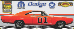 1969 DODGE CHARGER GENERAL LEE CAR GARAGE SCENE SIDE VIEW BANNER SIGN ART MURAL VARIOUS SIZES 265260942951