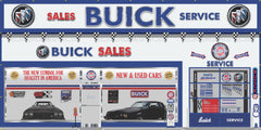 BUICK AC DELCO SALES PARTS SERVICE DEALERSHIP RETRO SCENE WALL MURAL SIGN BANNER GARAGE ART VARIOUS SIZES