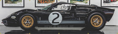 CUSTOM JOB GT 40 BLACK 2 LIVERY 26" X 90"