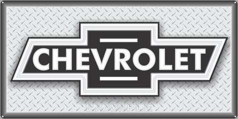 CHEVROLET CHEVY BOWTIE CARS AUTOMOBILES TRUCKS DEALER SALES OLD SIGN REMAKE ALUMINUM CLAD SIGN VARIOUS SIZES