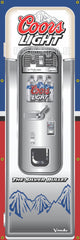 COORS LIGHT SILVER BULLET BEER OLD VINTAGE VENDO VENDING MACHINE STYLE BANNER 2' X 6' SIGN ART MURAL