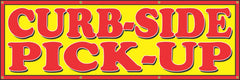 RESTAURANT BUSINESS BANNERS TAKEOUT DELIVERY CURBSIDE PICKUP FOOD ORDER VARIOUS WORDING XL 40" X 120"