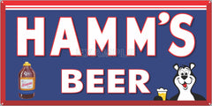 HAMM'S BEER BAR PUB TAVERN OLD SIGN REMAKE ALUMINUM CLAD SIGN VARIOUS SIZES