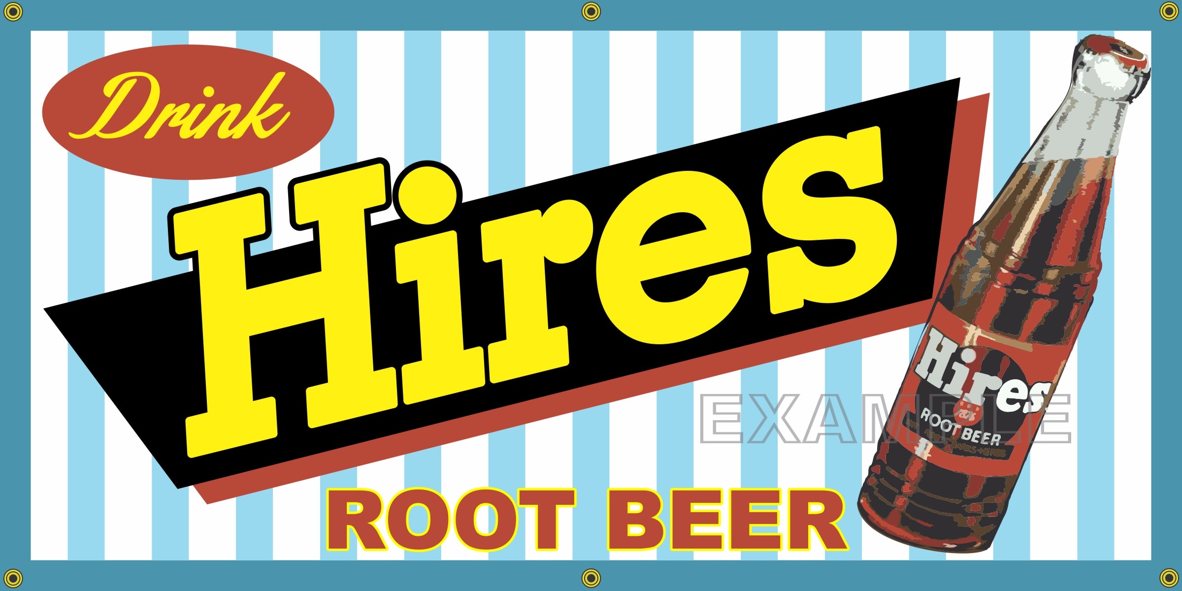 【Hires Root Beer】ヴィンテージ黒板（看板） HIRES_ROOT_BEER_OLD_SCHOOL_SIG