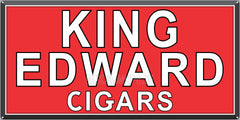 KING EDWARD CIGARS TOBACCO SHOP GENERAL STORE BAR PUB TAVERN OLD SIGN REMAKE ALUMINUM CLAD SIGN VARIOUS SIZES