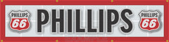 PHILLIPS GAS SERVICE STATION MAIN LETTER SIGN REMAKE BANNER ART MURAL 24" x 96"