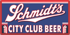 SCHMIDT'S BEER BAR PUB TAVERN OLD SIGN REMAKE ALUMINUM CLAD SIGN VARIOUS SIZES