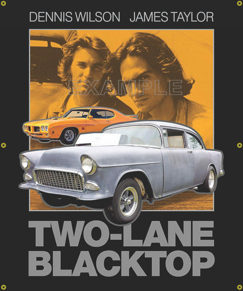 CUSTOM MOVIE CAR BANNERS VARIOUS SIZES AND DESIGNS